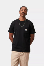 Load image into Gallery viewer, Carhartt WIP Pocket S/S T-Shirt Black
