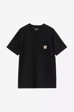 Load image into Gallery viewer, Carhartt WIP Pocket S/S T-Shirt Black

