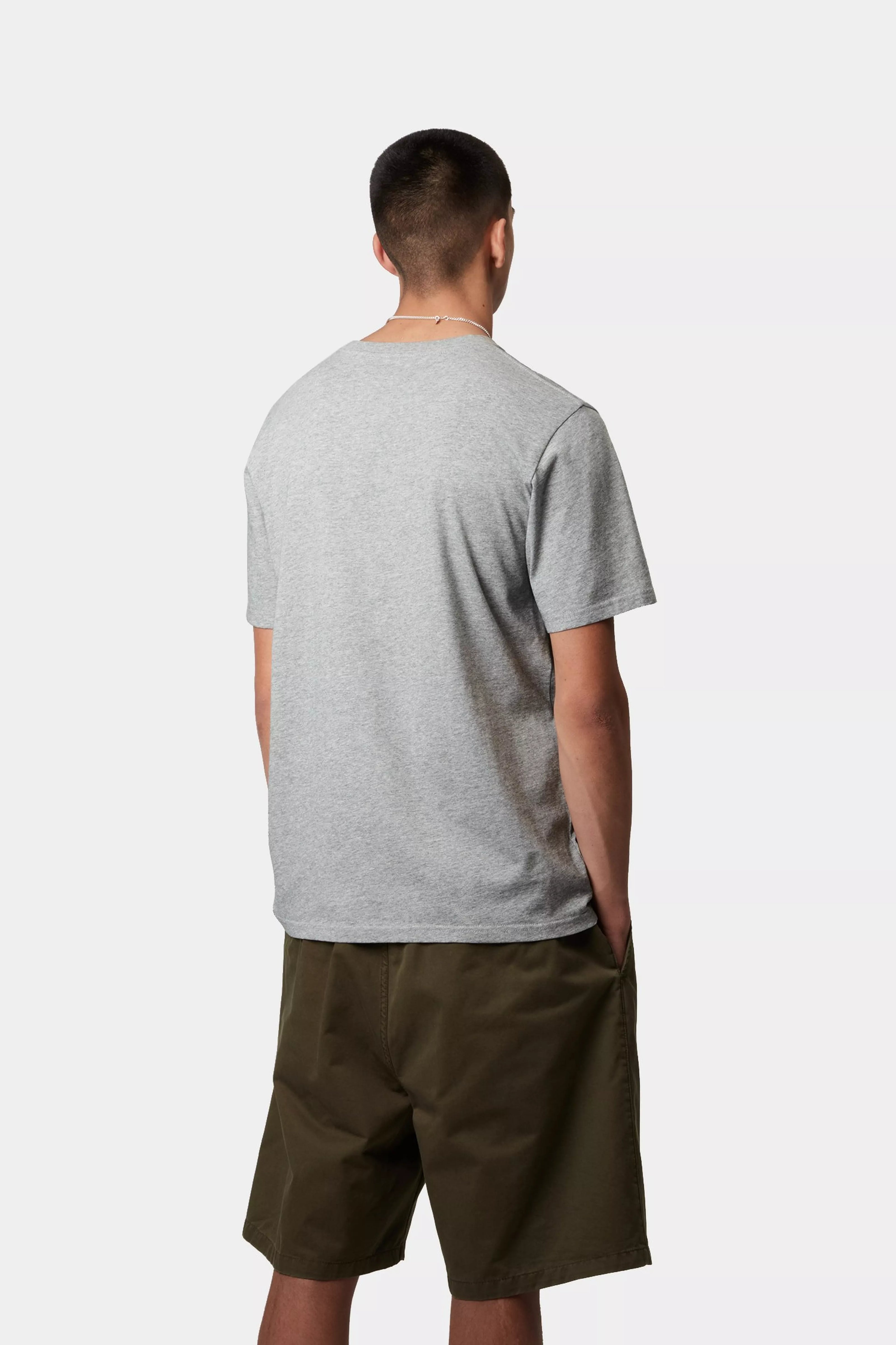 Carhartt WIP S/S Pocket T-Shirt Grey Heather
