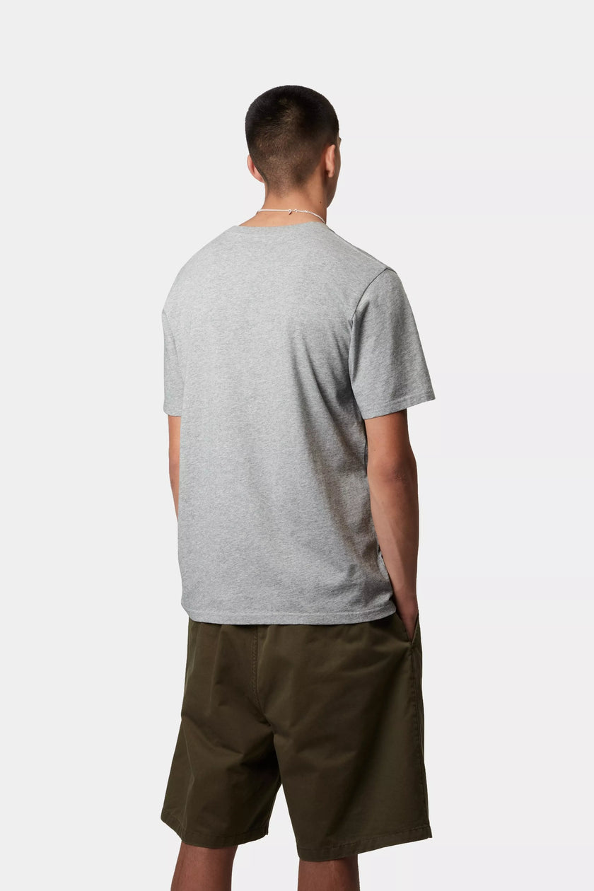 Carhartt WIP S/S Pocket T-Shirt Grey Heather