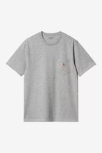 Load image into Gallery viewer, Carhartt WIP S/S Pocket T-Shirt Grey Heather

