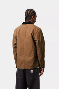 Carhartt WIP Michigan Coat Hamilton Brown / Tobacco rinsed