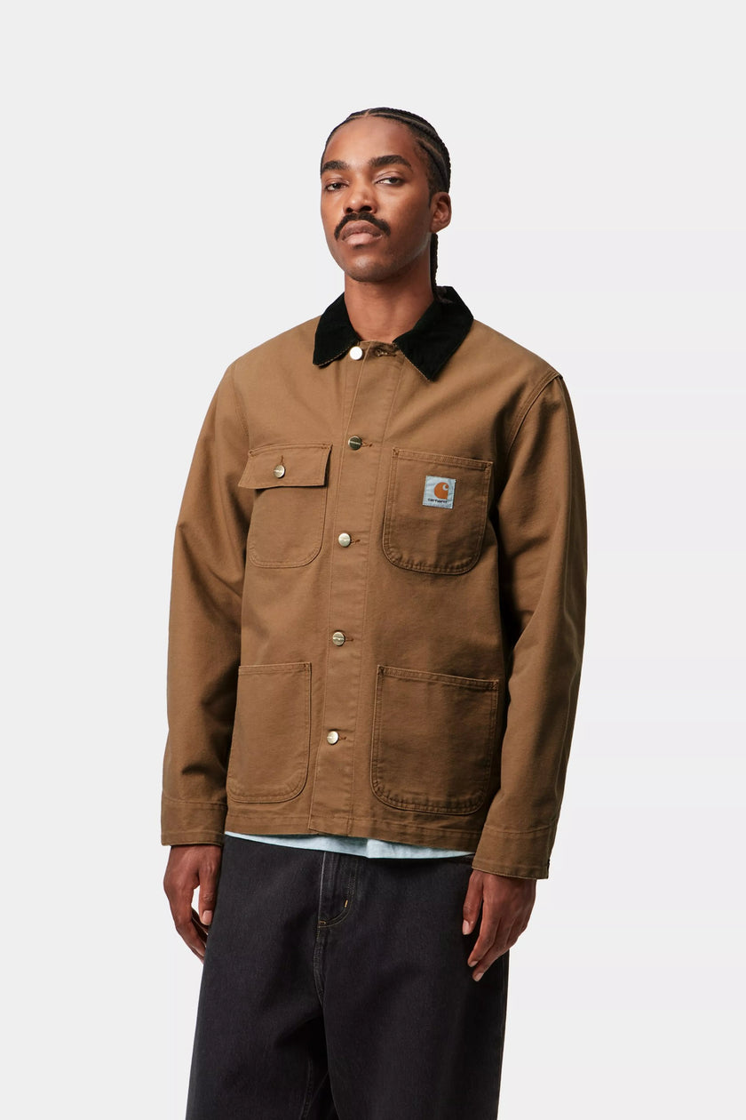 Carhartt WIP Michigan Coat Hamilton Brown / Tobacco rinsed