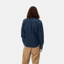 Load image into Gallery viewer, Carhartt WIP Weldon Shirt Blue Stone Wash
