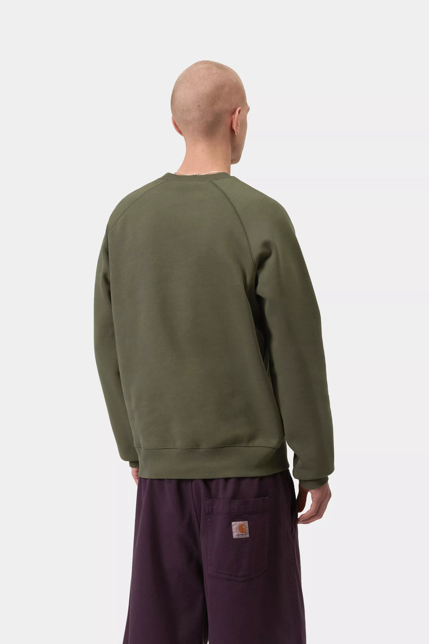 Carhartt WIP Chase Sweat Leaf / Gold
