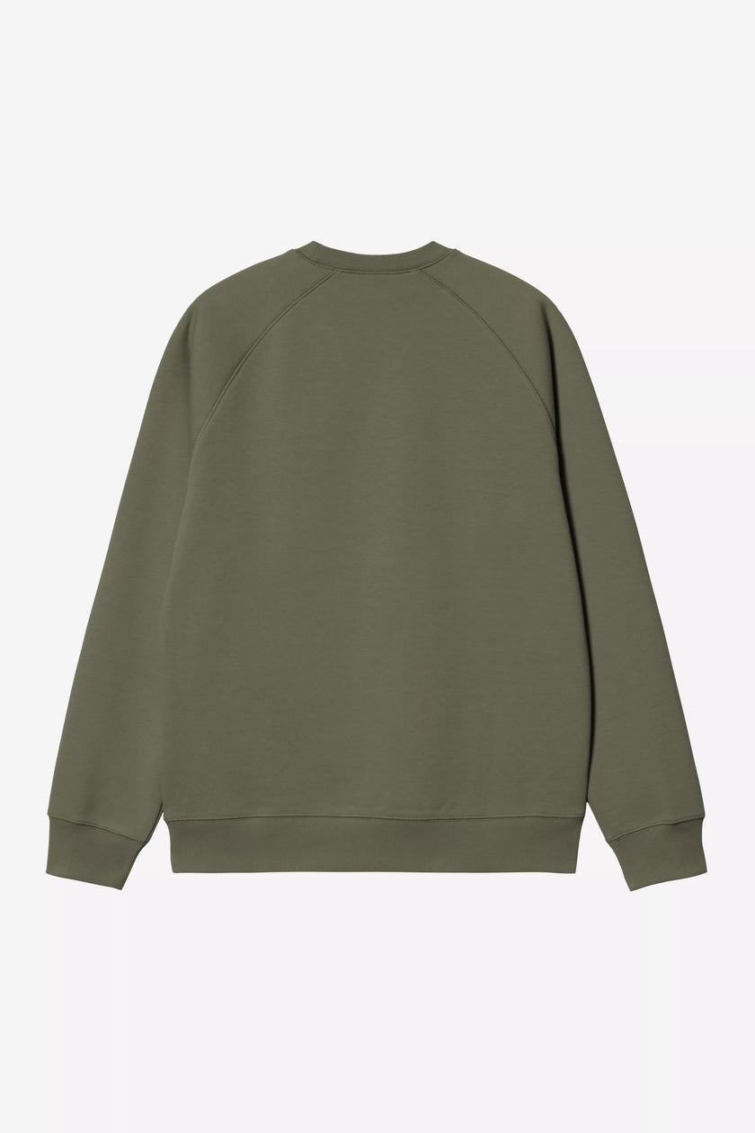 Carhartt WIP Chase Sweat Leaf / Gold