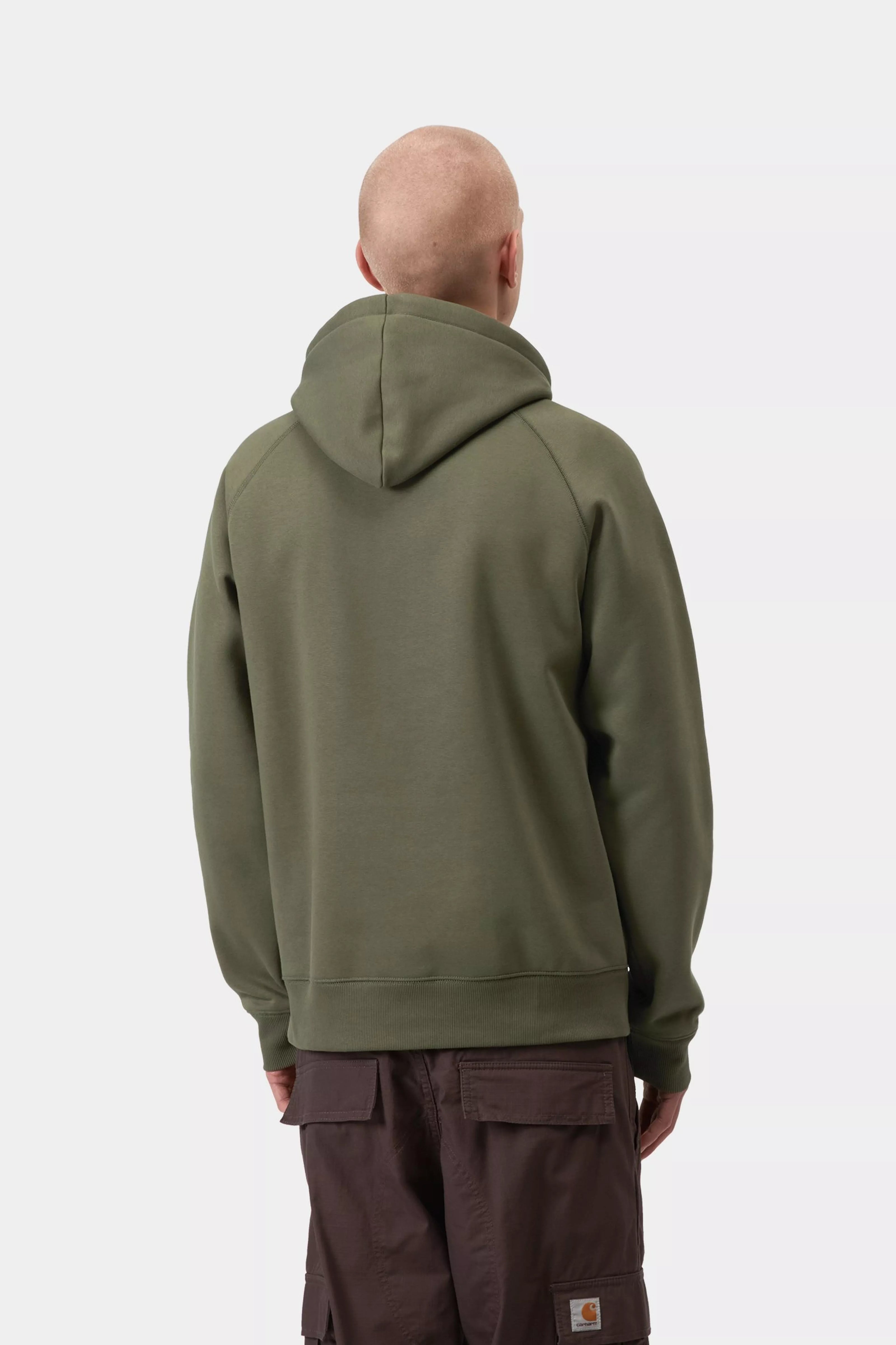 Carhartt WIP Hooded Chase Sweat Leaf / Gold