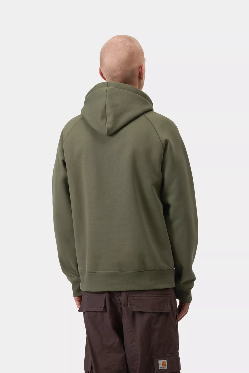 Carhartt WIP Hooded Chase Sweat Leaf / Gold