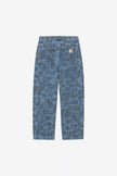 Carhartt WIP Duck Landon Pant Camo Duck Blue bleached