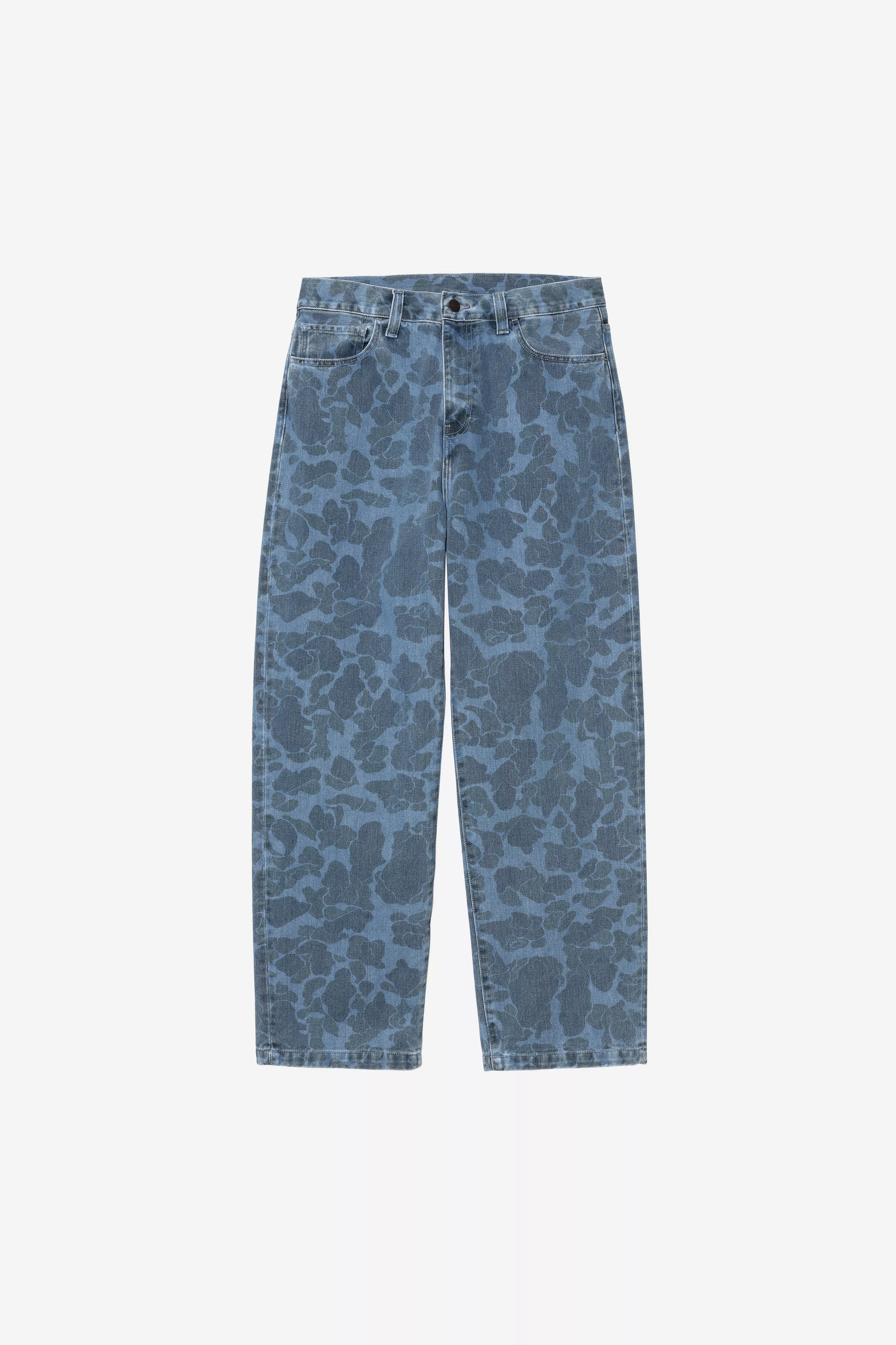 Carhartt WIP Duck Landon Pant Camo Duck Blue bleached