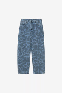 Carhartt WIP Duck Landon Pant Camo Duck Blue bleached