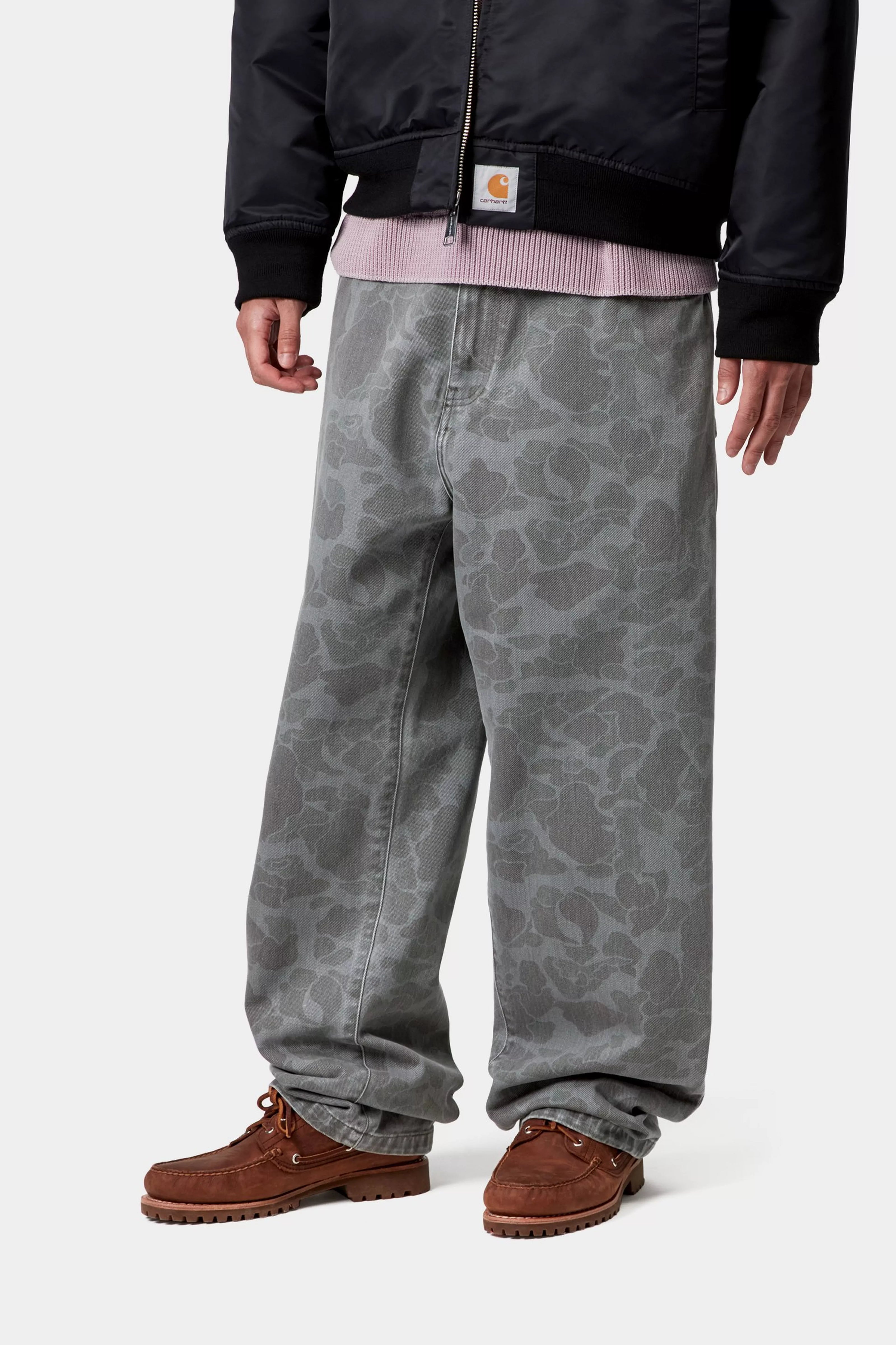 Carhartt WIP Duck Landon Pant Camo Duck Blue bleached