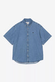 Carhartt WIP S/S Lucas Shirt Blue stone washed