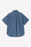 Carhartt WIP S/S Lucas Shirt Blue stone washed