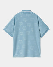 Load image into Gallery viewer, Carhartt WIP S/S Hartt&#39;s Football T-Shirt Heart Train Jacquard Bluebird
