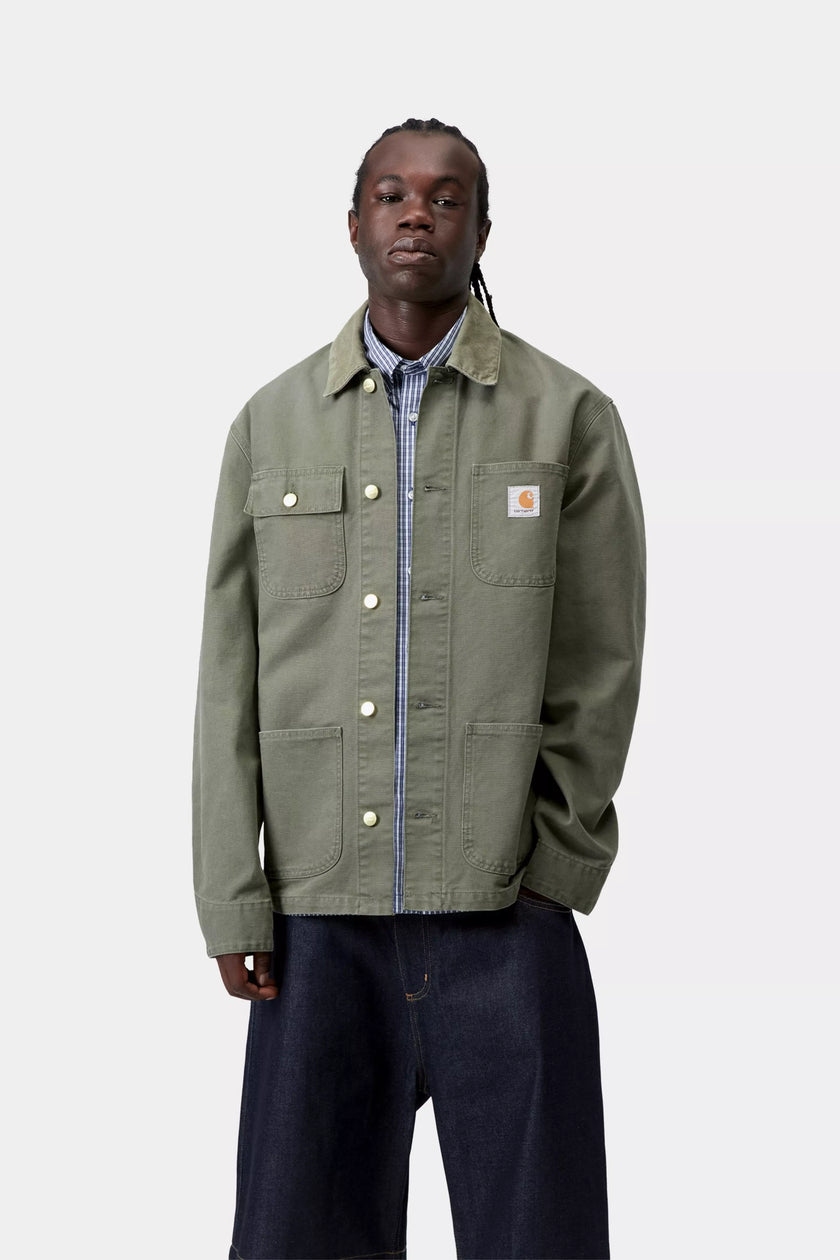 Carhartt WIP Michigan Coat Leaf/Leaf stone canvas