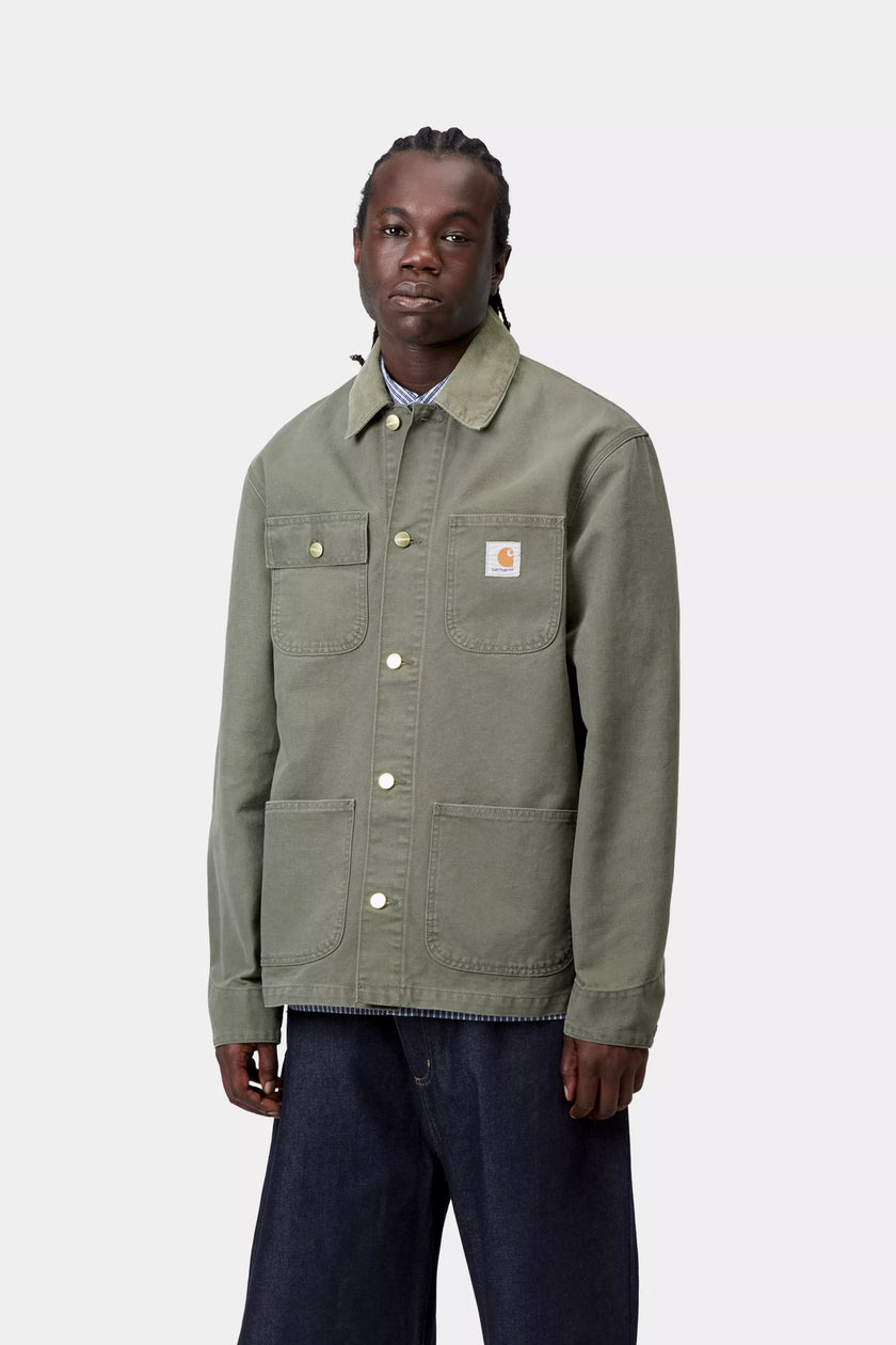 Carhartt WIP Michigan Coat Leaf/Leaf stone canvas
