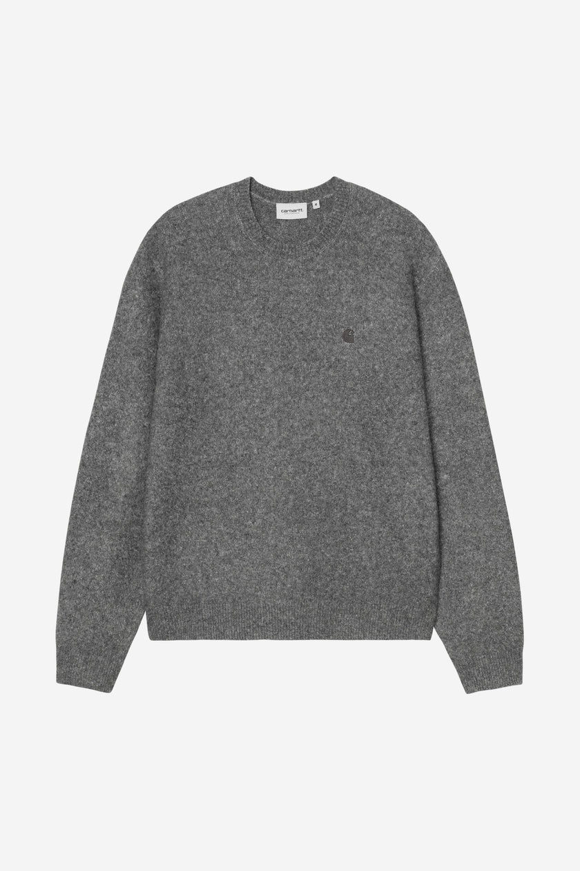 Carhartt WIP Curtis Sweater Tangled Graphite