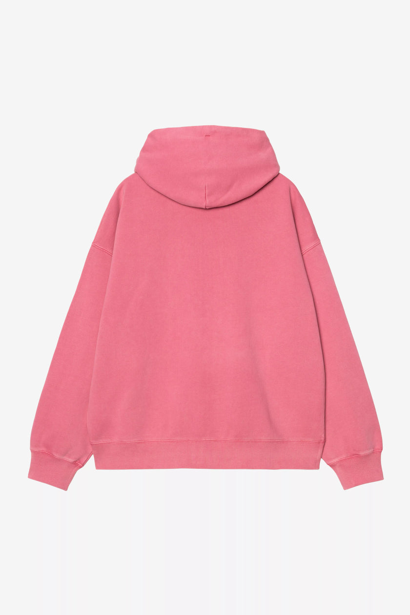 Carhartt WIP Hooded Benton Sweat Jacket Primrose garment dyed