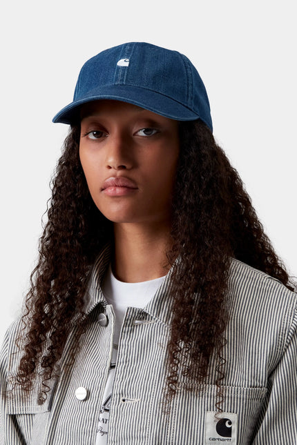 Carhartt WIP Lucas Cap Blue stone washed