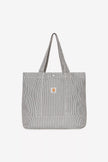 Carhartt WIP Mercer Tote Bag Mercer Stripe, Graphite/Wax