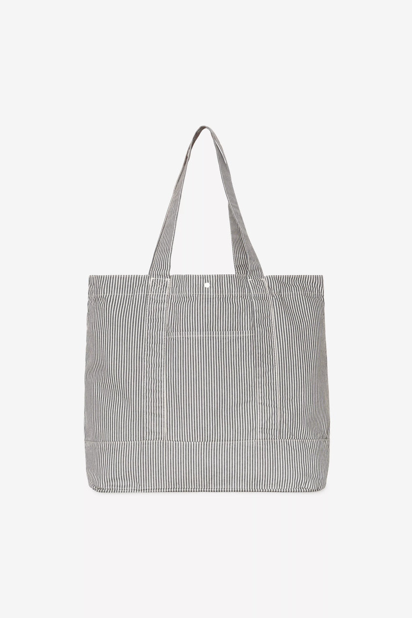 Carhartt WIP Mercer Tote Bag Mercer Stripe, Graphite/Wax