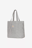 Carhartt WIP Mercer Tote Bag Mercer Stripe, Graphite/Wax
