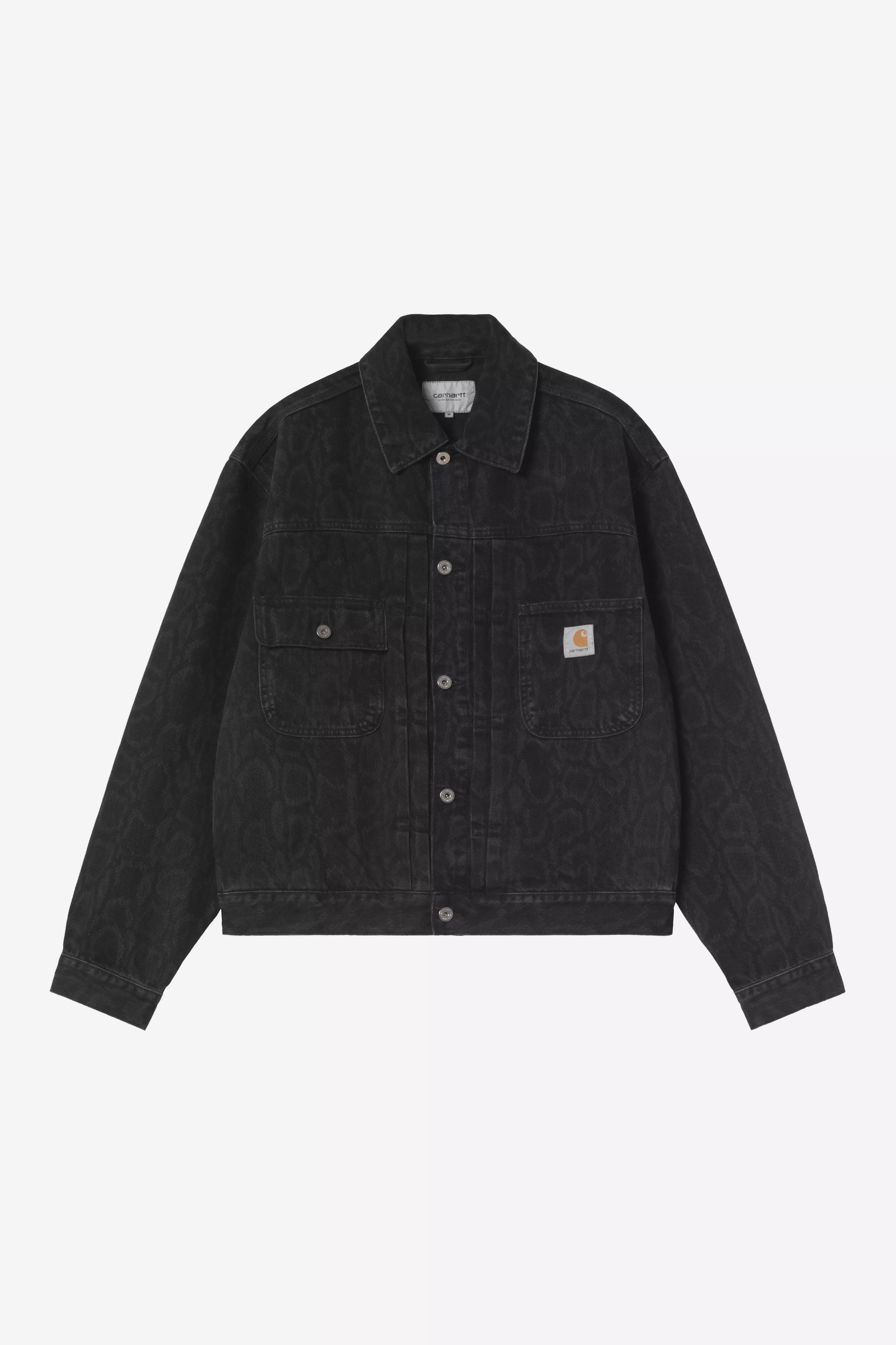 Carhartt WIP Belmar Jacket Camo Black stone wash