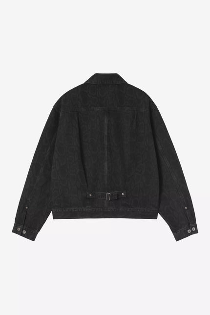 Carhartt WIP Belmar Jacket Camo Black stone wash