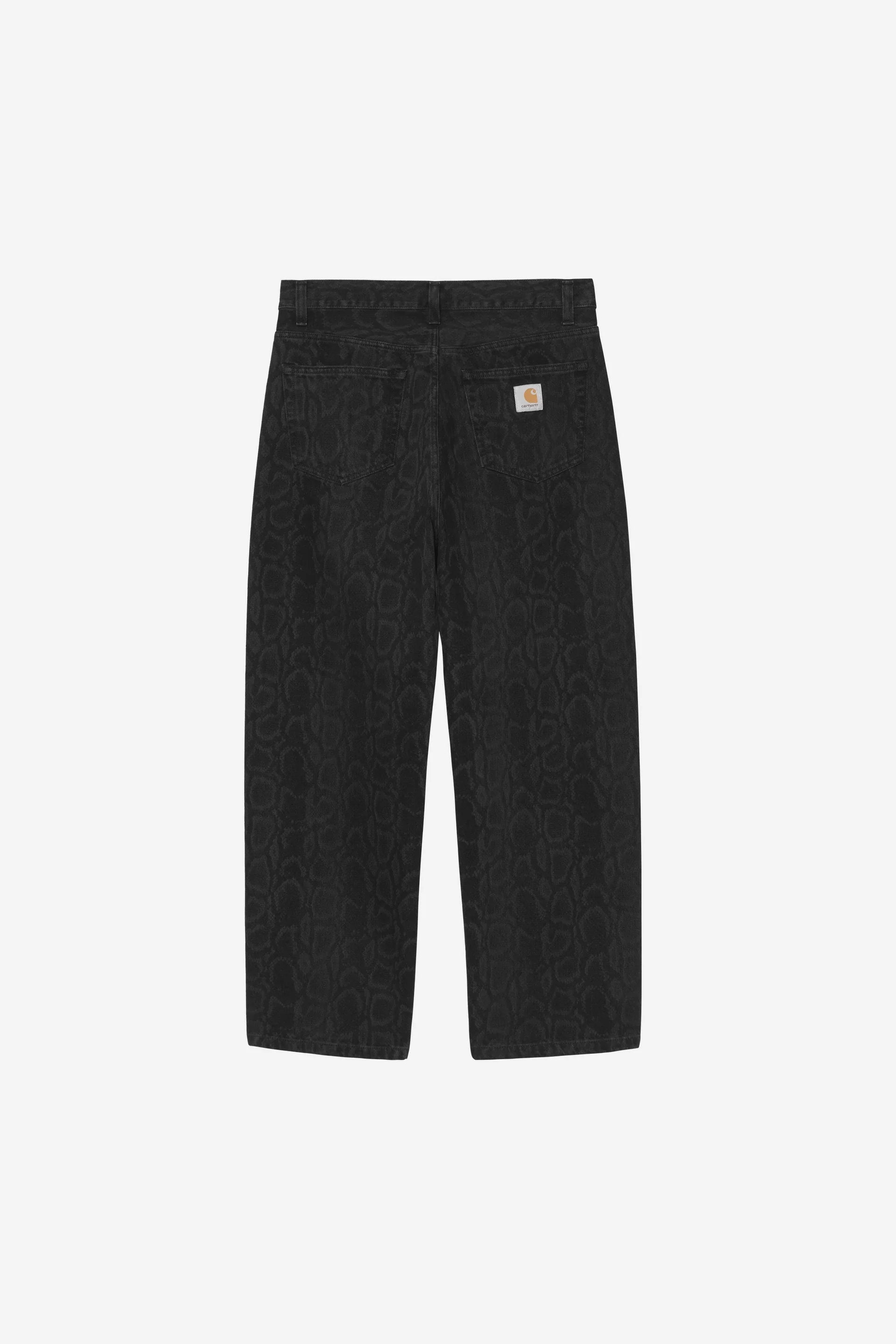 Carhartt WIP Snake Landon Pant Camo, Black stone wash