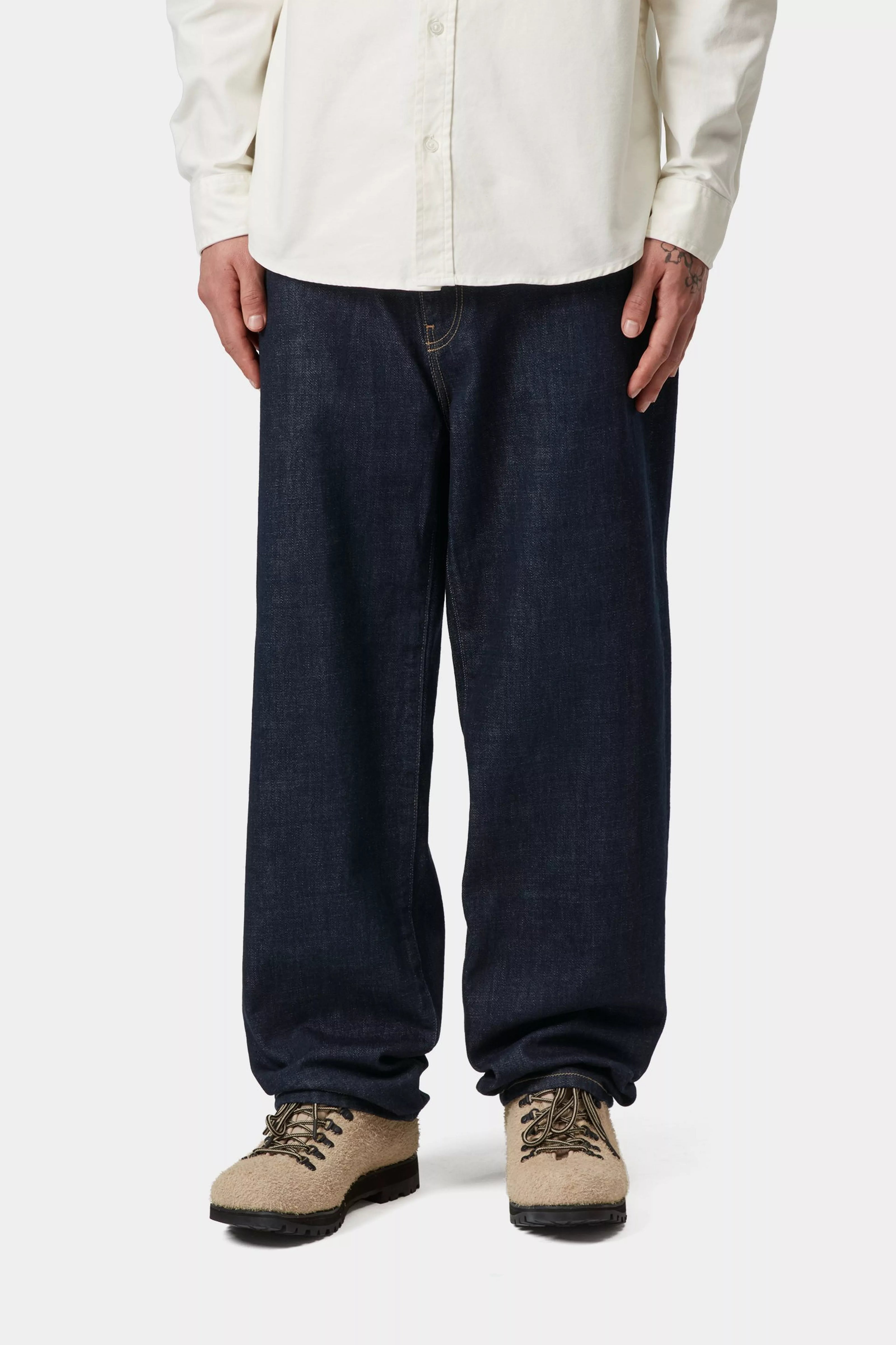 Carhartt WIP Aaron Pant Blue