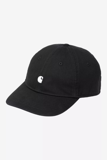 Carhartt WIP Madison Logo Cap Black / White