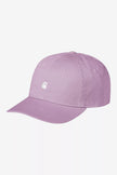 Carhartt WIP Madison Logo Cap Gentle Purple / White