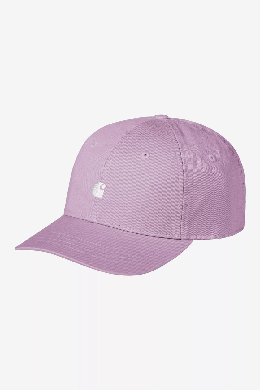 Carhartt WIP Madison Logo Cap Gentle Purple / White