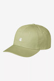 Carhartt WIP Madison Logo Cap Gentle Green / White