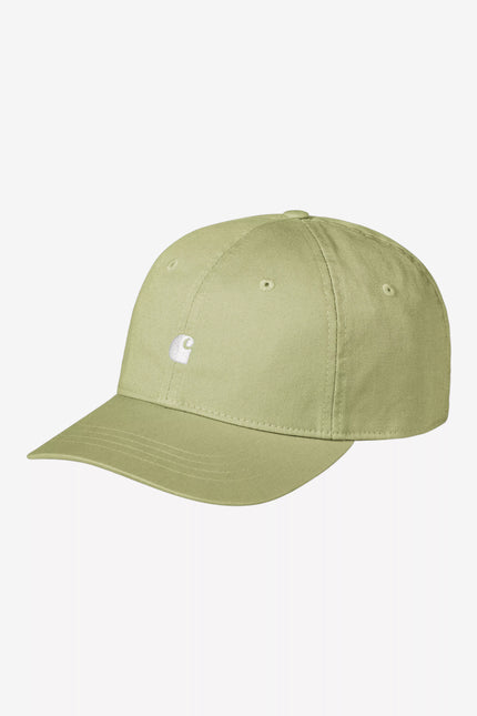 Carhartt WIP Madison Logo Cap Gentle Green / White
