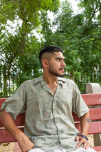 Load image into Gallery viewer, Cochin Blue S/S Green Waves Shirt
