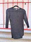 M. A. Dainty Meadow Top Black