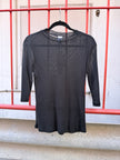 M. A. Dainty Meadow Top Black