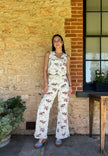 Rolla's Sailor Pant Floral Cream