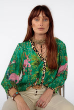 Load image into Gallery viewer, Rubyyaya Nouveau Shirt Emerald
