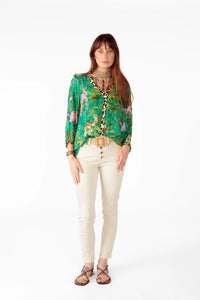 Rubyyaya Nouveau Shirt Emerald