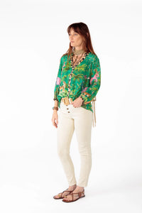 Rubyyaya Nouveau Shirt Emerald