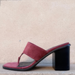 Mollini Neomi Heel Sandals Earth/ Black Suede