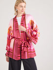 Miss Goodlife Kimono Blush Tiger