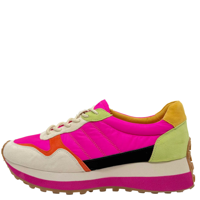 Django & Juliette Sony Sneakers Hot Pink Multi