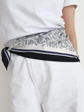 Load image into Gallery viewer, Angels Whisper Freya Paisley Bandana Scarf Blue
