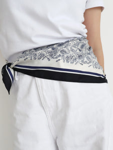 Angels Whisper Freya Paisley Bandana Scarf Blue