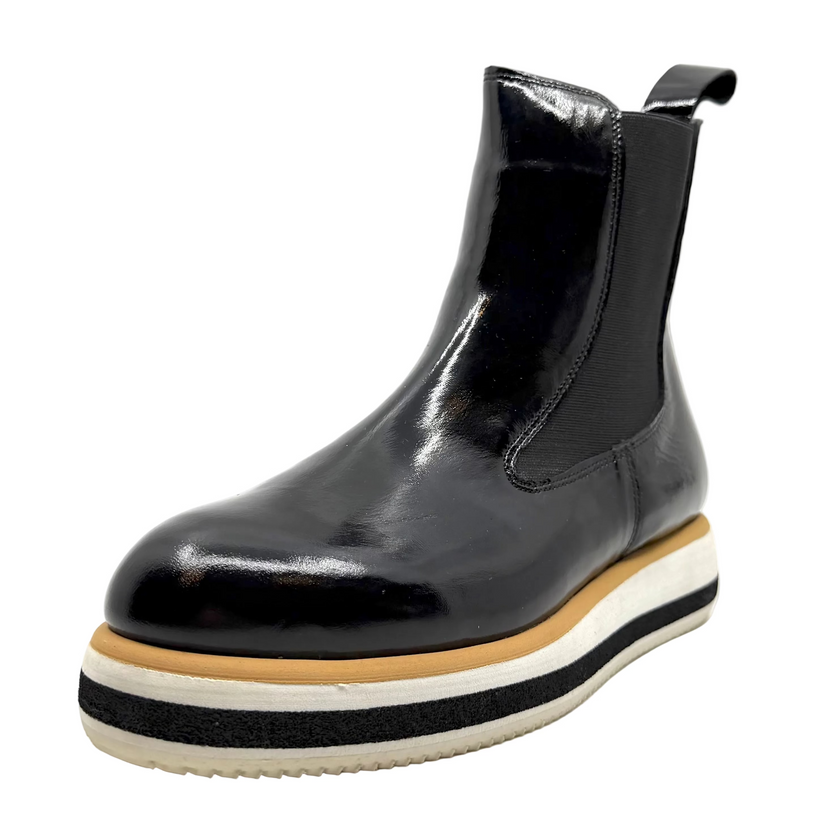 Wave Maple Nero Leather