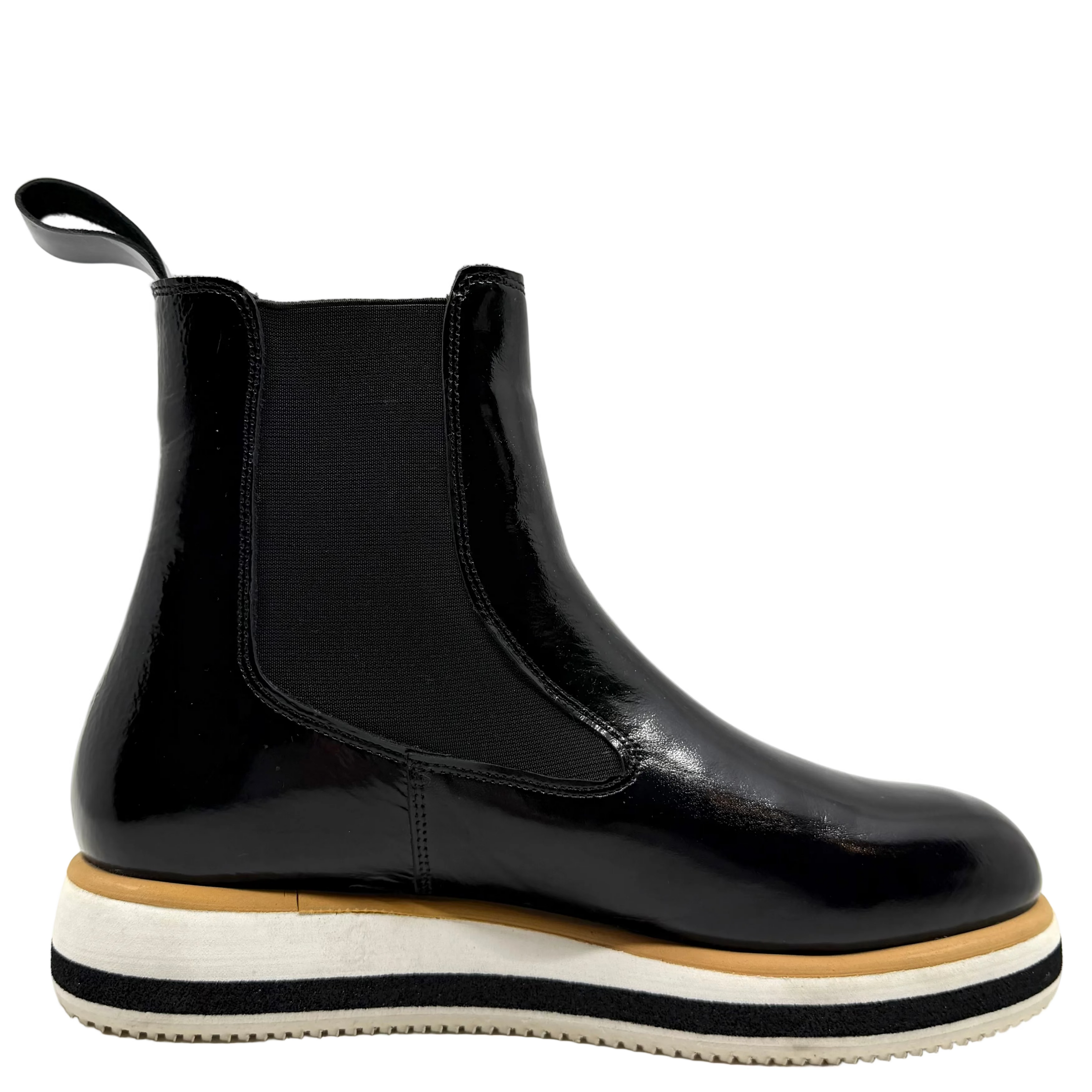 Wave Maple Nero Leather